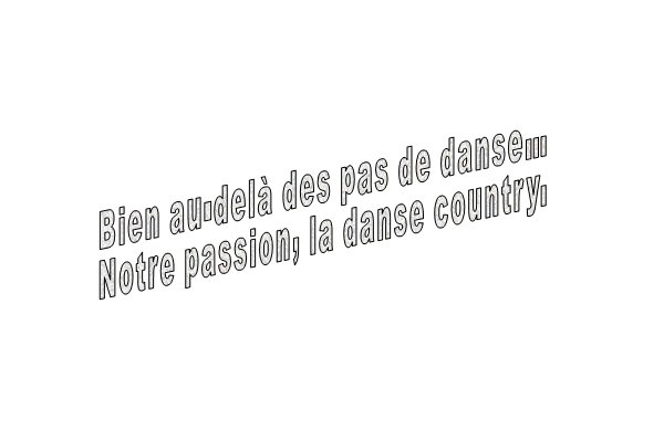 Bien au-delà des pas de danse… Notre passion, la danse country.